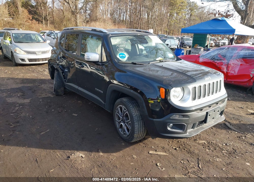 2015 JEEP RENEGADE LIMITED VIN: ZACCJBDT4FPB48522