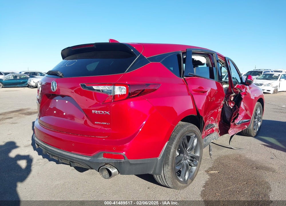 2022 ACURA RDX A-SPEC PACKAGE VIN: 5J8TC2H62NL018709