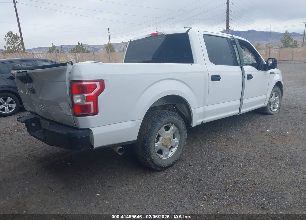 2019 FORD F-150 VIN: 1FTEW1E58KKD51938