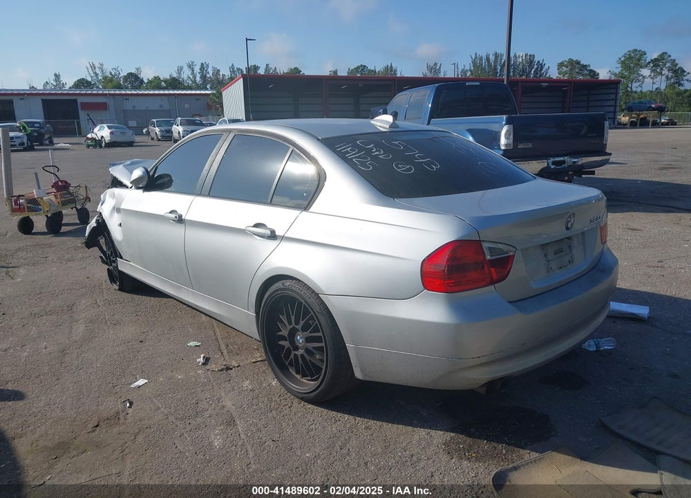 2007 BMW 328I VIN: WBAVA37587NL15743