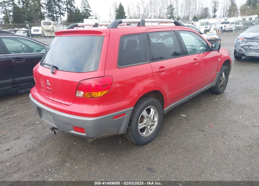 2003 MITSUBISHI OUTLANDER VIN: JA4LZ31G03U106035