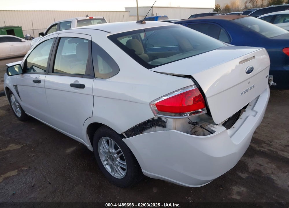 2008 FORD FOCUS SE/SES VIN: 1FAHP35N98W142110