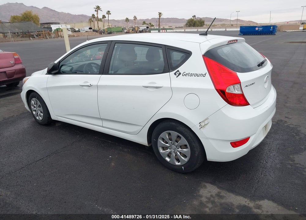 2016 HYUNDAI ACCENT SE VIN: KMHCT5AE7GU252788