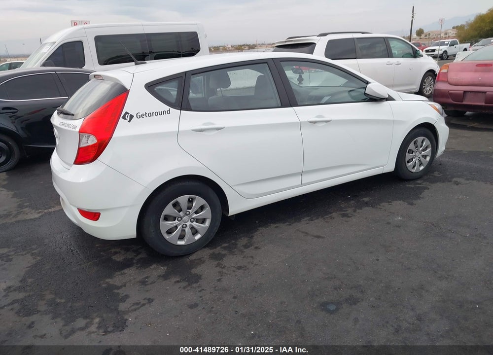 2016 HYUNDAI ACCENT SE VIN: KMHCT5AE7GU252788