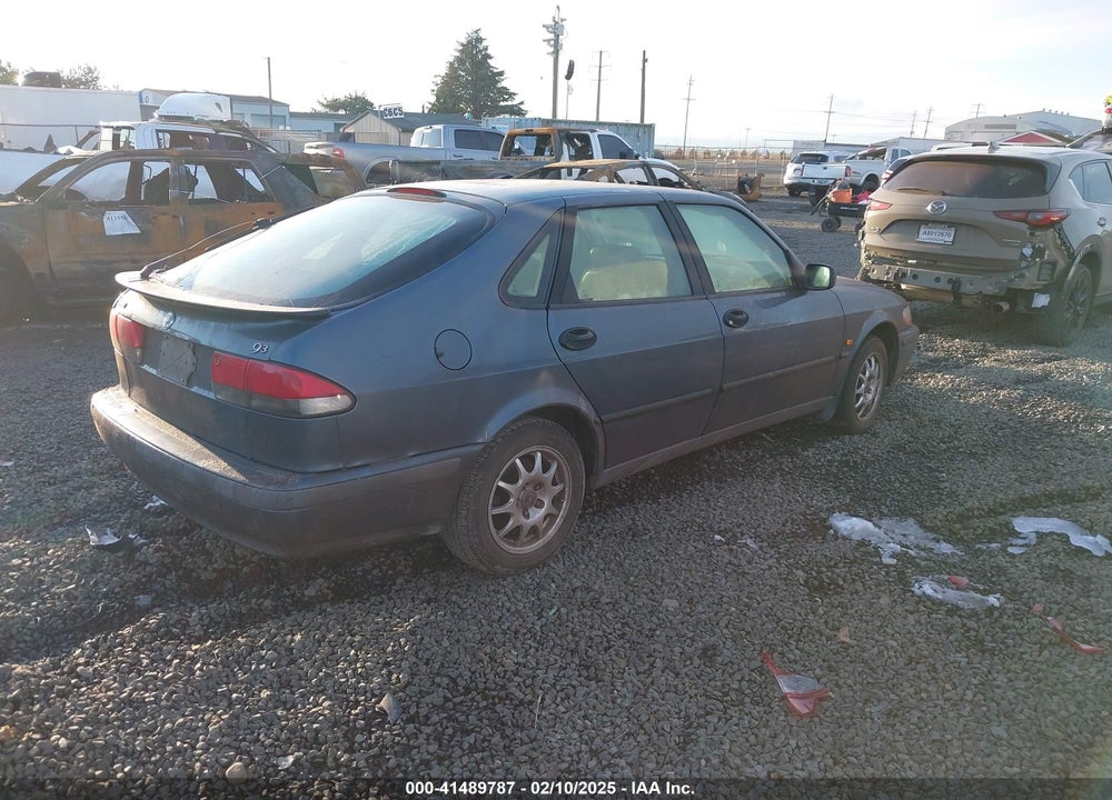 2000 SAAB 9 3 VIN: YS3DD55H5Y2043016