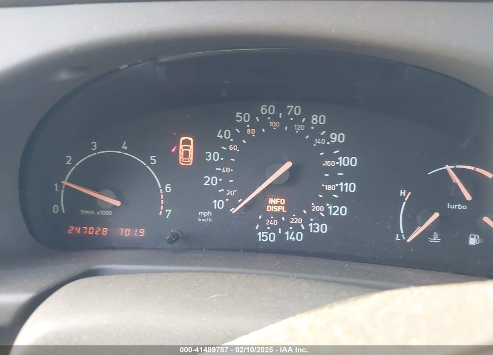 2000 SAAB 9 3 VIN: YS3DD55H5Y2043016
