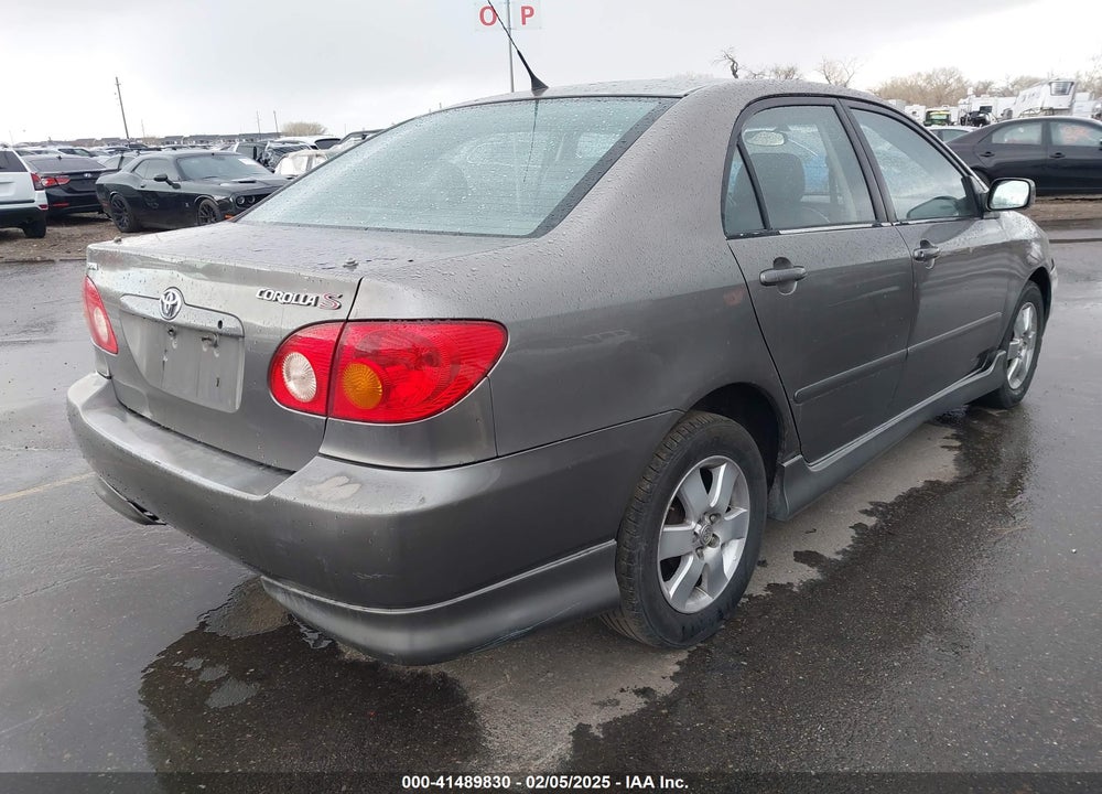 2004 TOYOTA COROLLA S VIN: 1NXBR32E44Z287751