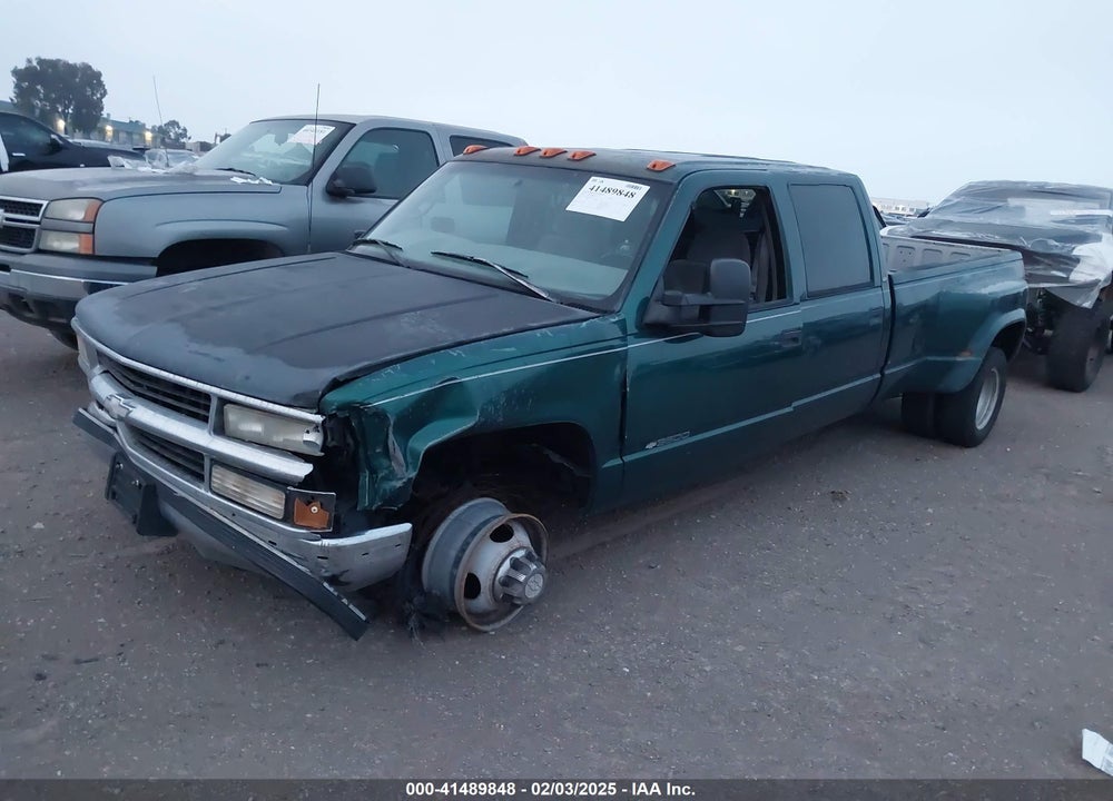 1997 CHEVROLET C3500 HD FLEETSIDE VIN: 1GCHC33J4VF037105