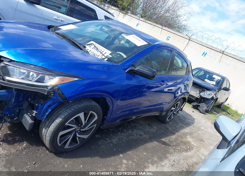 2019 HONDA HR-V SPORT VIN: 3CZRU5H10KG700566