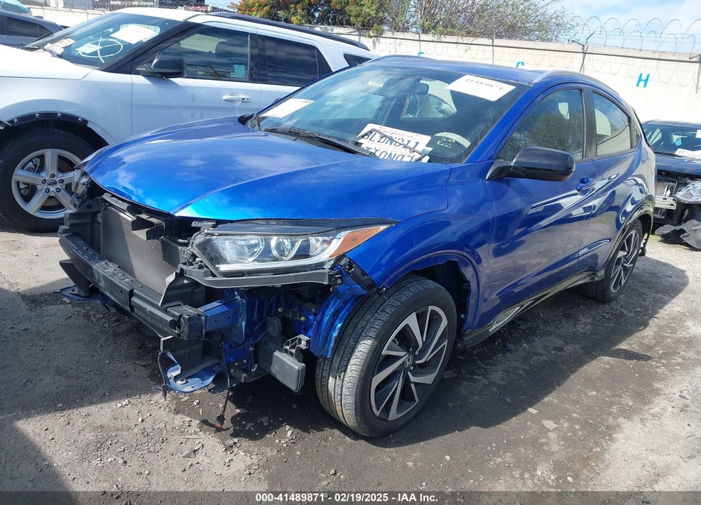 2019 HONDA HR-V SPORT VIN: 3CZRU5H10KG700566