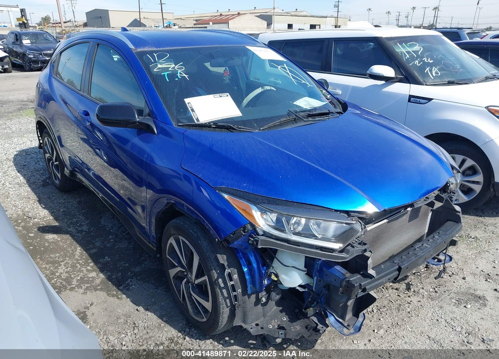 2019 HONDA HR-V SPORT VIN: 3CZRU5H10KG700566