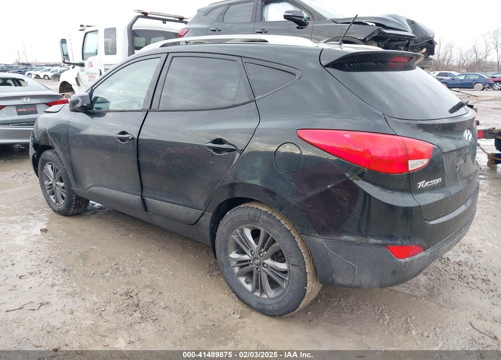 2014 HYUNDAI TUCSON SE VIN: KM8JU3AG0EU857856