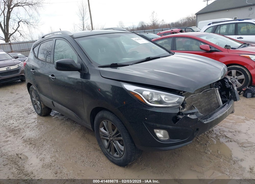 2014 HYUNDAI TUCSON SE VIN: KM8JU3AG0EU857856