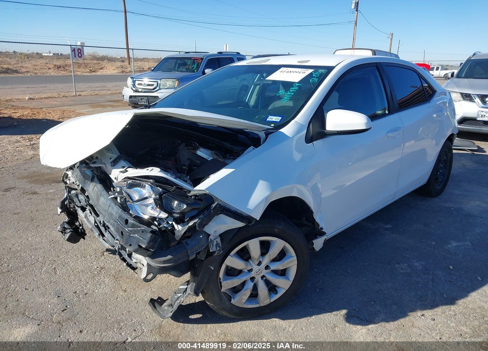 2014 TOYOTA COROLLA VIN: 5YFBURHE1EP161553