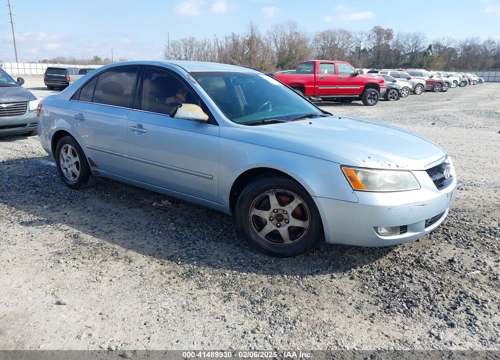 2006 HYUNDAI SONATA GLS V6/LX V6 VIN: 5NPEU46F26H093516