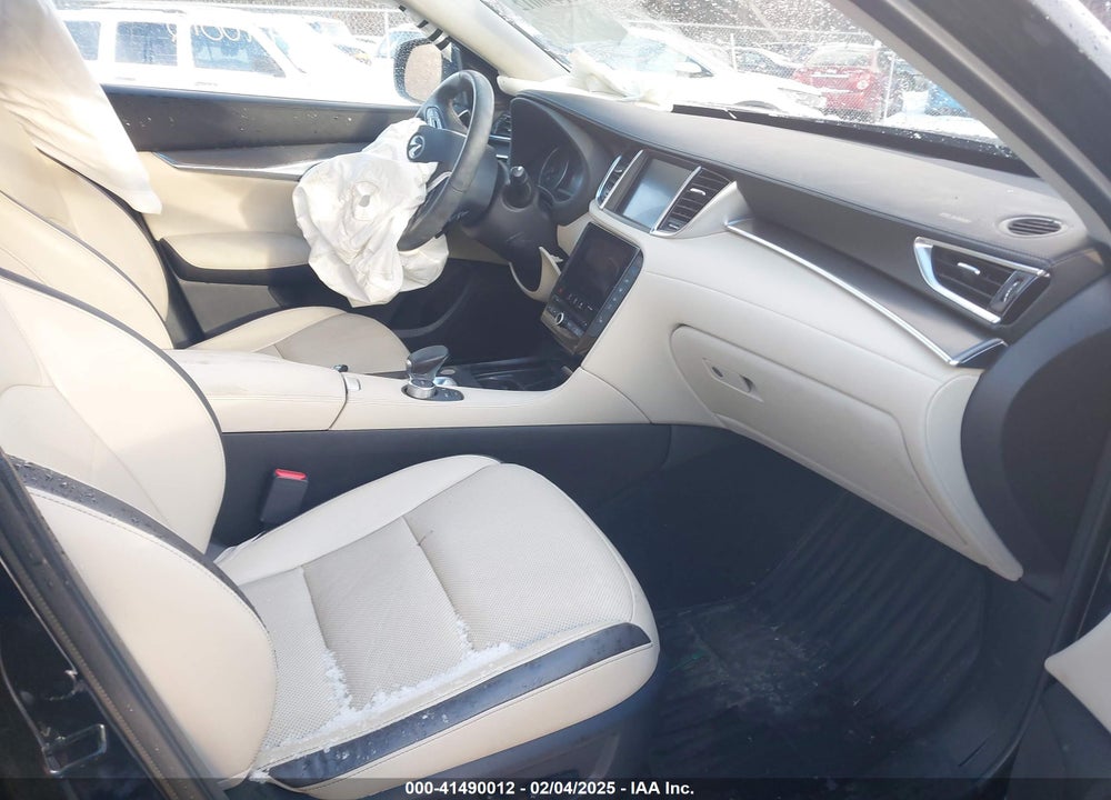 2022 INFINITI QX50 LUXE AWD VIN: 3PCAJ5BB4NF119837
