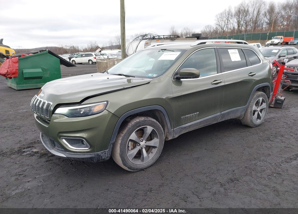 2019 JEEP CHEROKEE LIMITED 4X4 VIN: 1C4PJMDX9KD292527