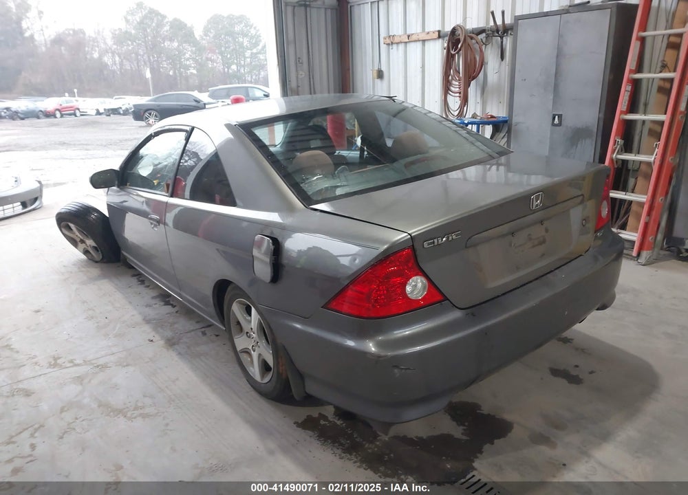 2005 HONDA CIVIC EX VIN: 1HGEM22905L046565