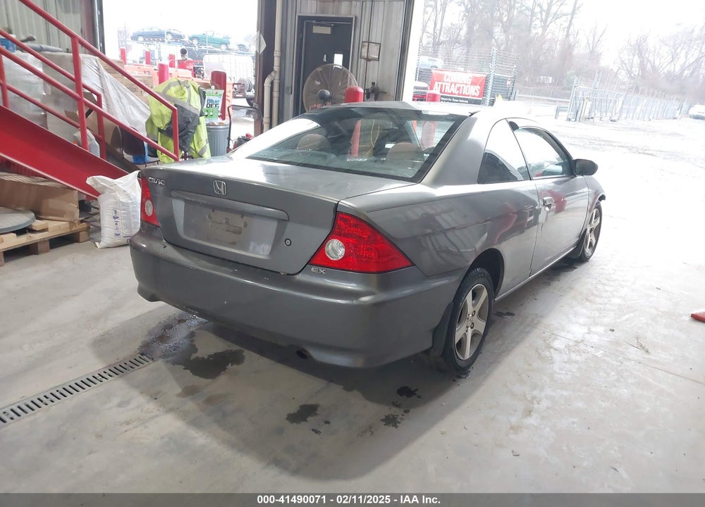 2005 HONDA CIVIC EX VIN: 1HGEM22905L046565