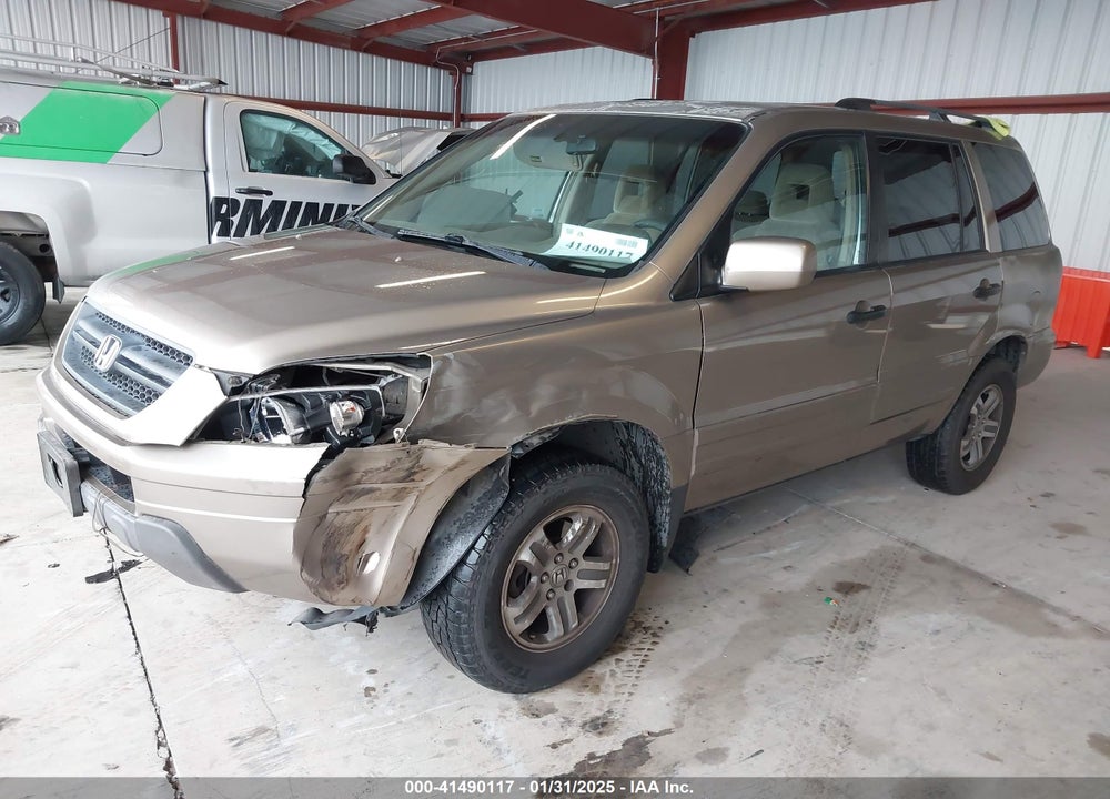 2004 HONDA PILOT EX VIN: 2HKYF18484H621154