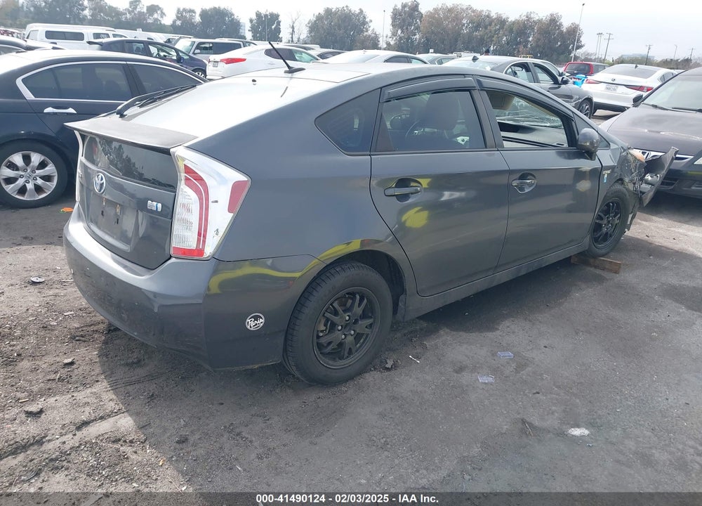 2014 TOYOTA PRIUS VIN: JTDKN3DU6E1826071