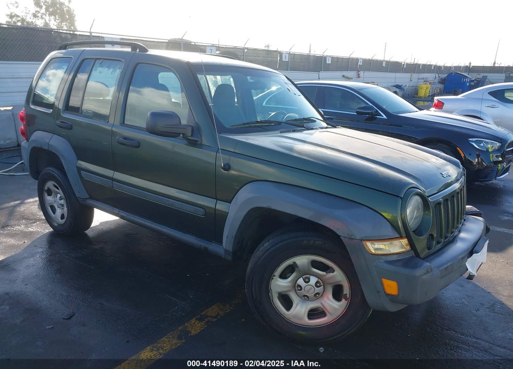 2007 JEEP LIBERTY SPORT VIN: 1J4GK48KX7W524814