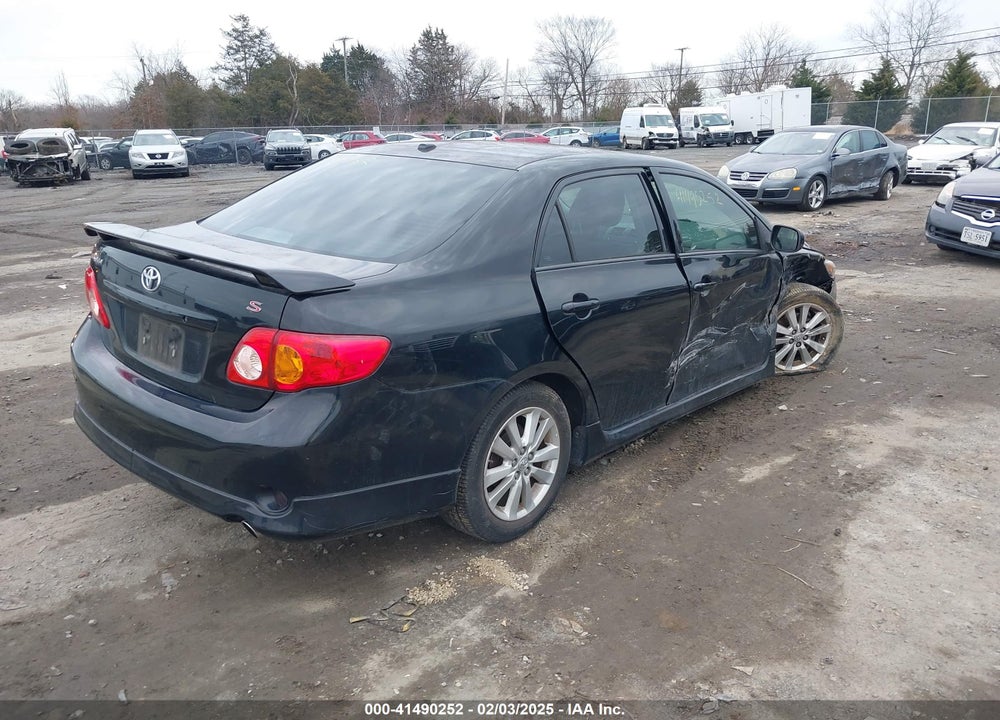 2010 TOYOTA COROLLA S VIN: 2T1BU4EE7AC443682