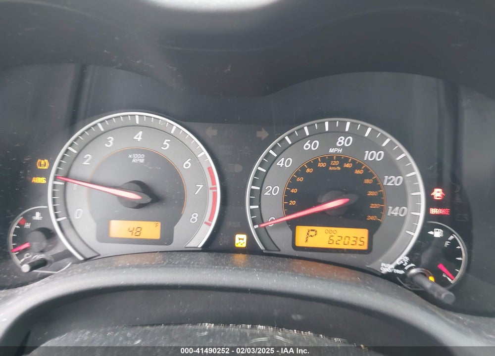 2010 TOYOTA COROLLA S VIN: 2T1BU4EE7AC443682