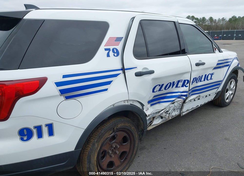 2018 FORD POLICE INTERCEPTOR VIN: 1FM5K8AR9JGC94952