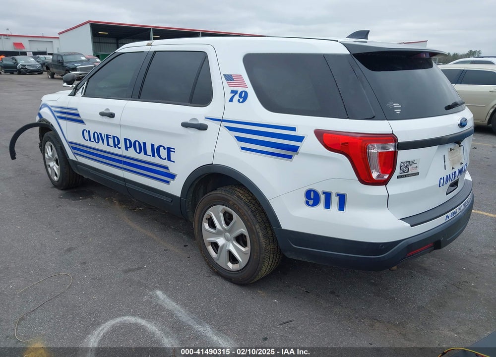 2018 FORD POLICE INTERCEPTOR VIN: 1FM5K8AR9JGC94952