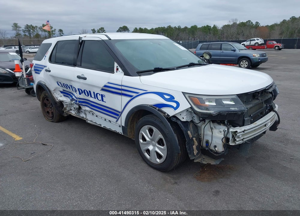 2018 FORD POLICE INTERCEPTOR VIN: 1FM5K8AR9JGC94952