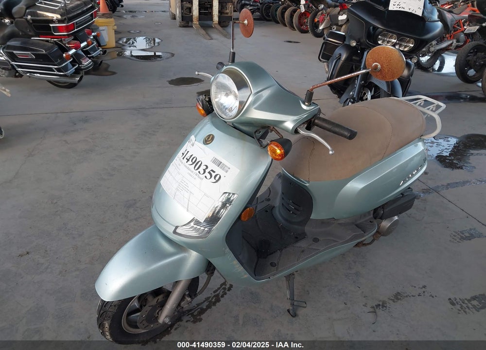 2009 SYM FIDDLE II 125 VIN: RFGBS1HE29XAW2738
