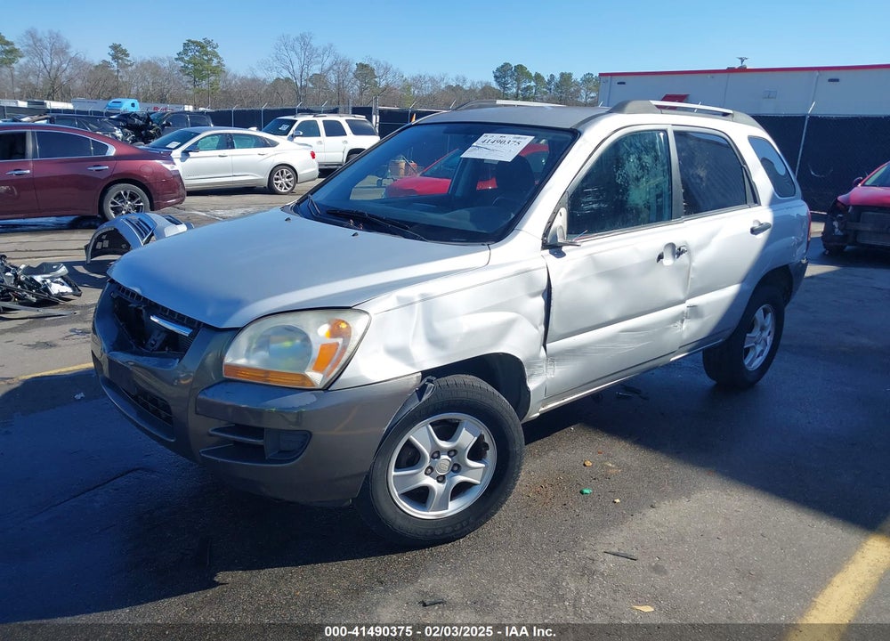 2008 KIA SPORTAGE LX VIN: KNDJF724187528905