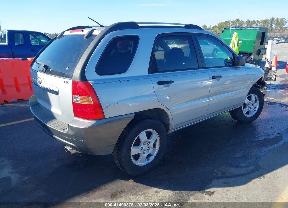 2008 KIA SPORTAGE LX VIN: KNDJF724187528905