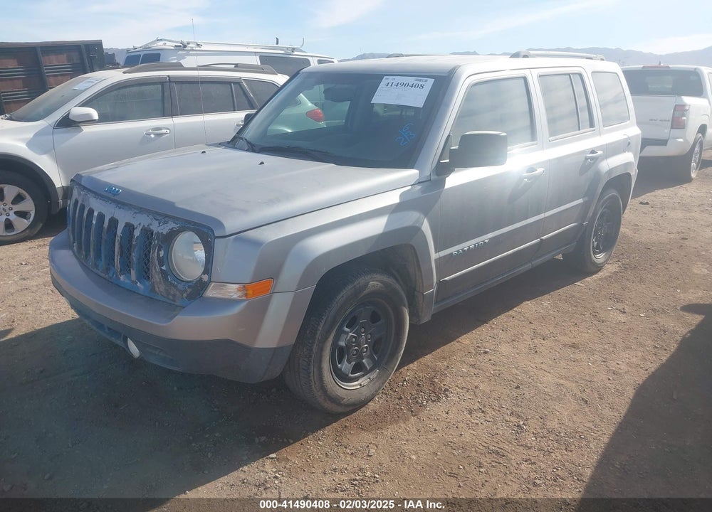 2017 JEEP PATRIOT SPORT FWD VIN: 1C4NJPBBXHD166525