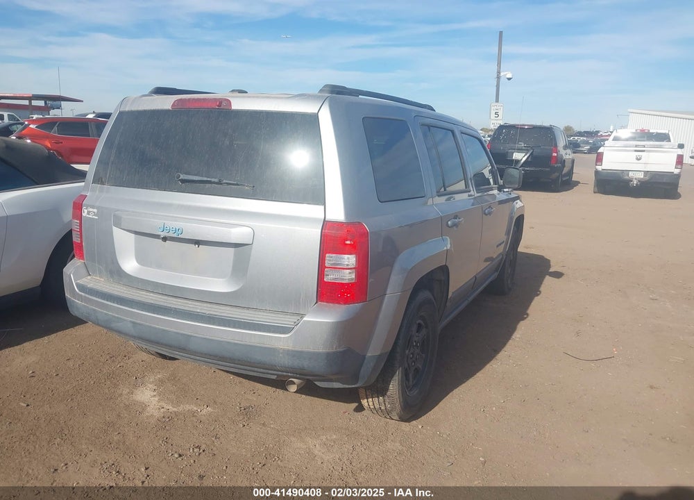 2017 JEEP PATRIOT SPORT FWD VIN: 1C4NJPBBXHD166525