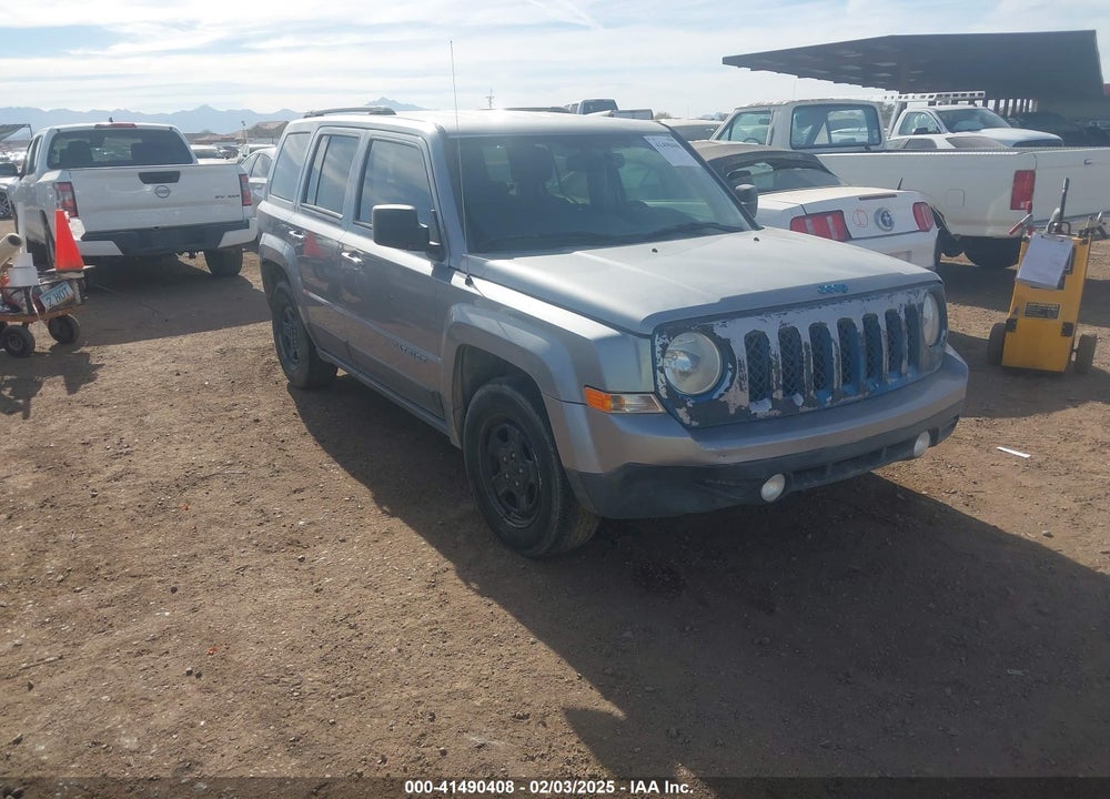 2017 JEEP PATRIOT SPORT FWD VIN: 1C4NJPBBXHD166525