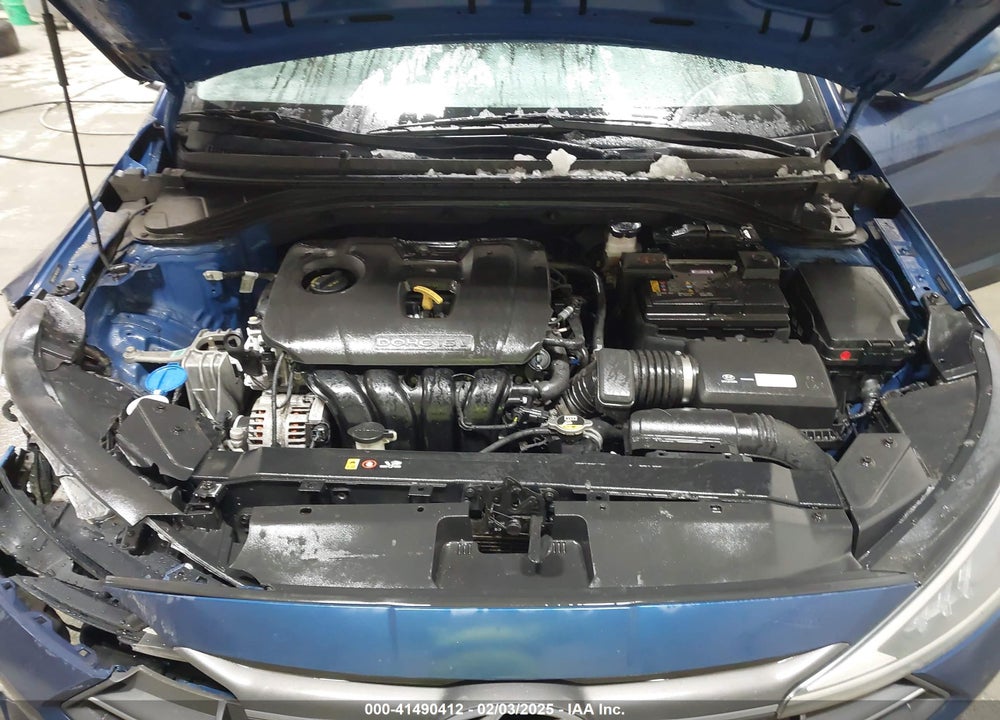 2019 HYUNDAI ELANTRA VIN: 5NPD74LF4KH474737
