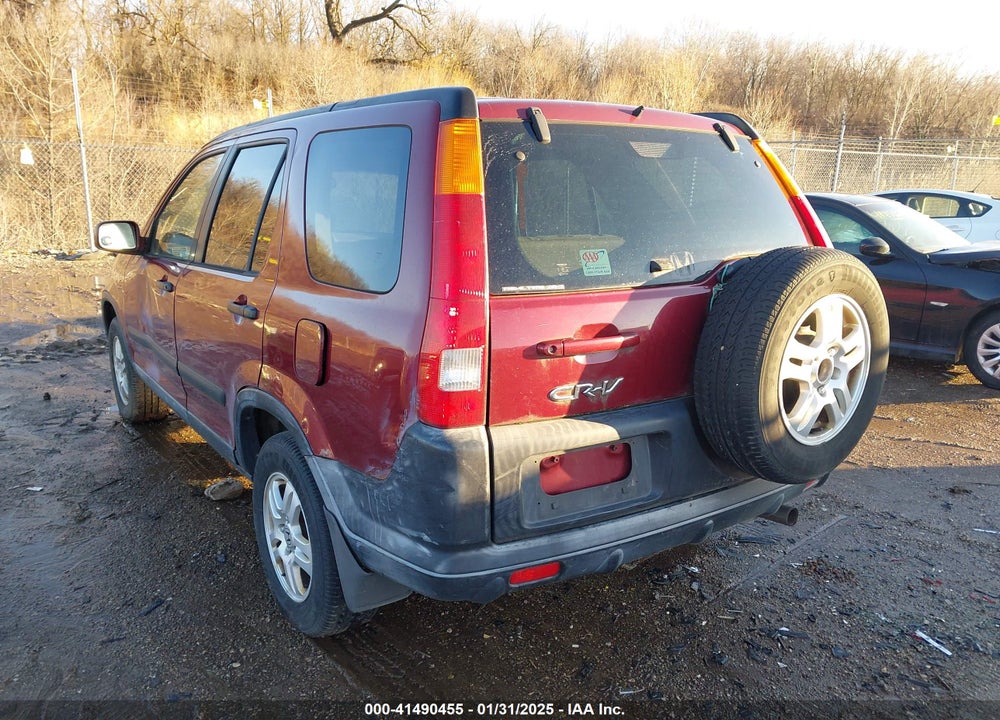 2003 HONDA CR-V EX VIN: JHLRD788X3C016632