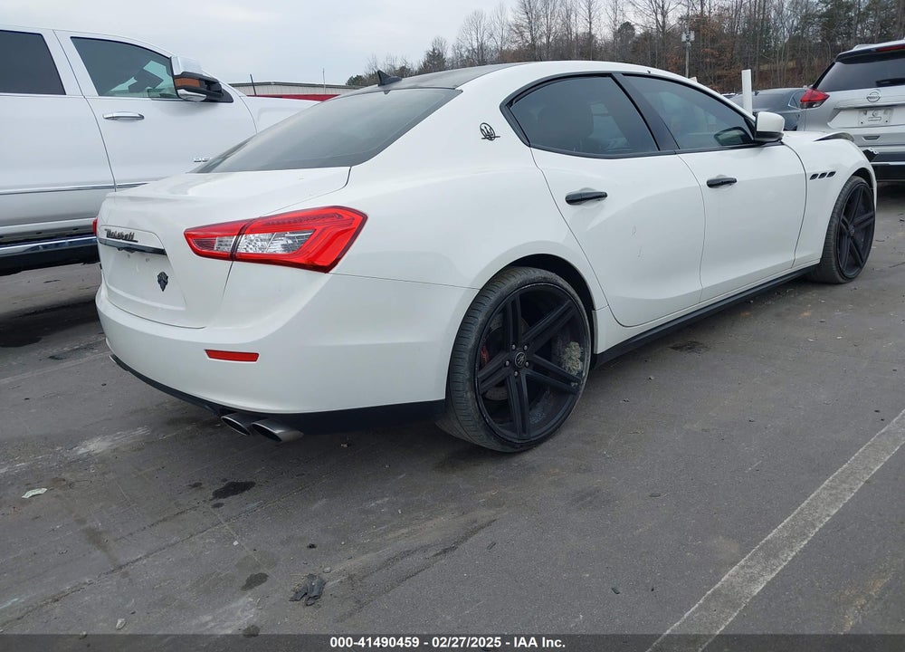 2014 MASERATI GHIBLI S Q4 VIN: ZAM57RTA9E1088666