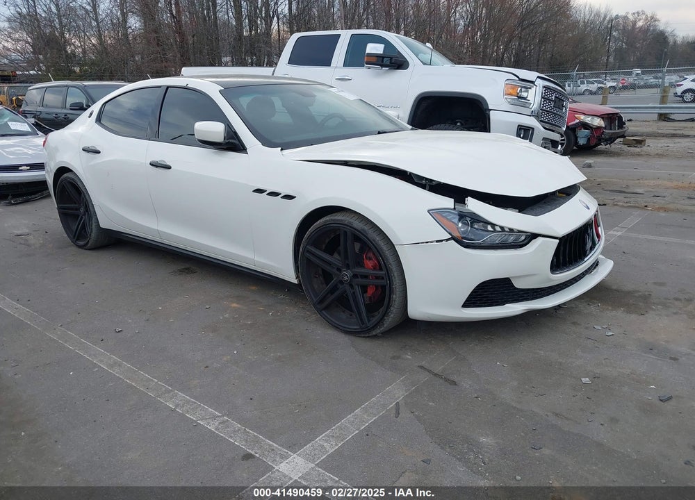 2014 MASERATI GHIBLI S Q4 VIN: ZAM57RTA9E1088666