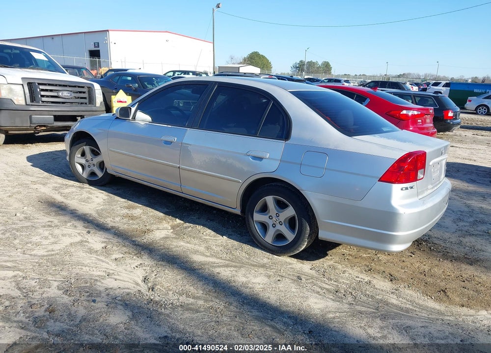 2005 HONDA CIVIC EX VIN: 1HGES26705L016559