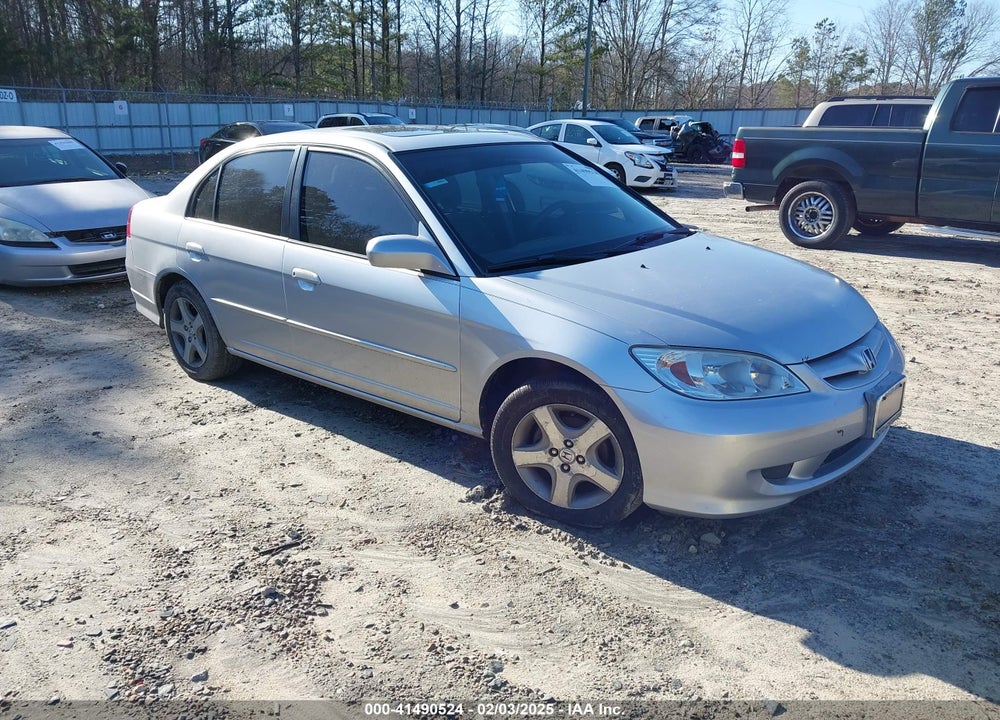 2005 HONDA CIVIC EX VIN: 1HGES26705L016559