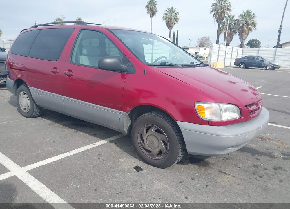1998 TOYOTA SIENNA LE VIN: 4T3ZF13C6WU044719