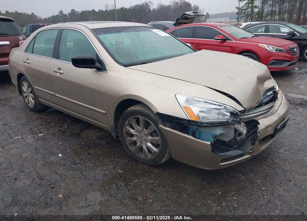 2007 HONDA ACCORD 3.0 EX VIN: 1HGCM66547A090931