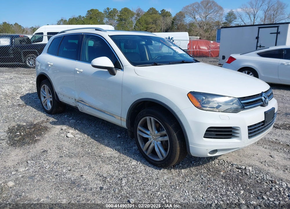 2012 VOLKSWAGEN TOUAREG TDI EXECUTIVE VIN: WVGEK9BP9CD006581