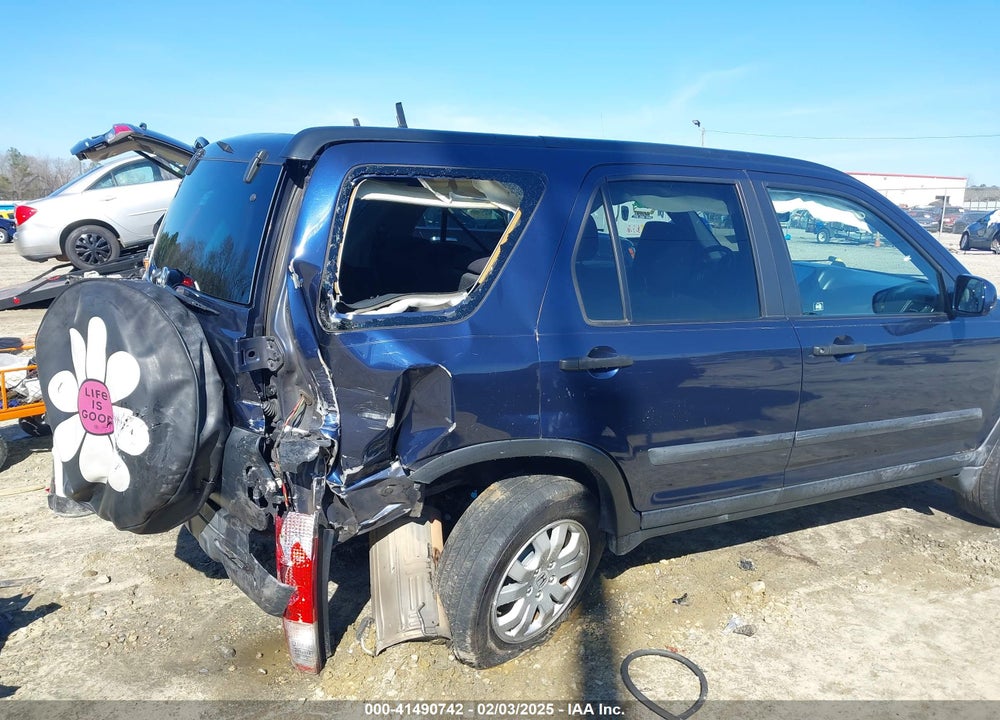 2006 HONDA CR-V EX VIN: SHSRD78826U437712