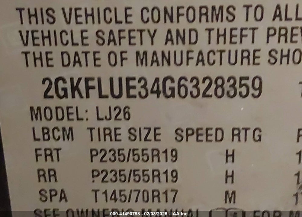 2016 GMC TERRAIN SLT VIN: 2GKFLUE34G6328359
