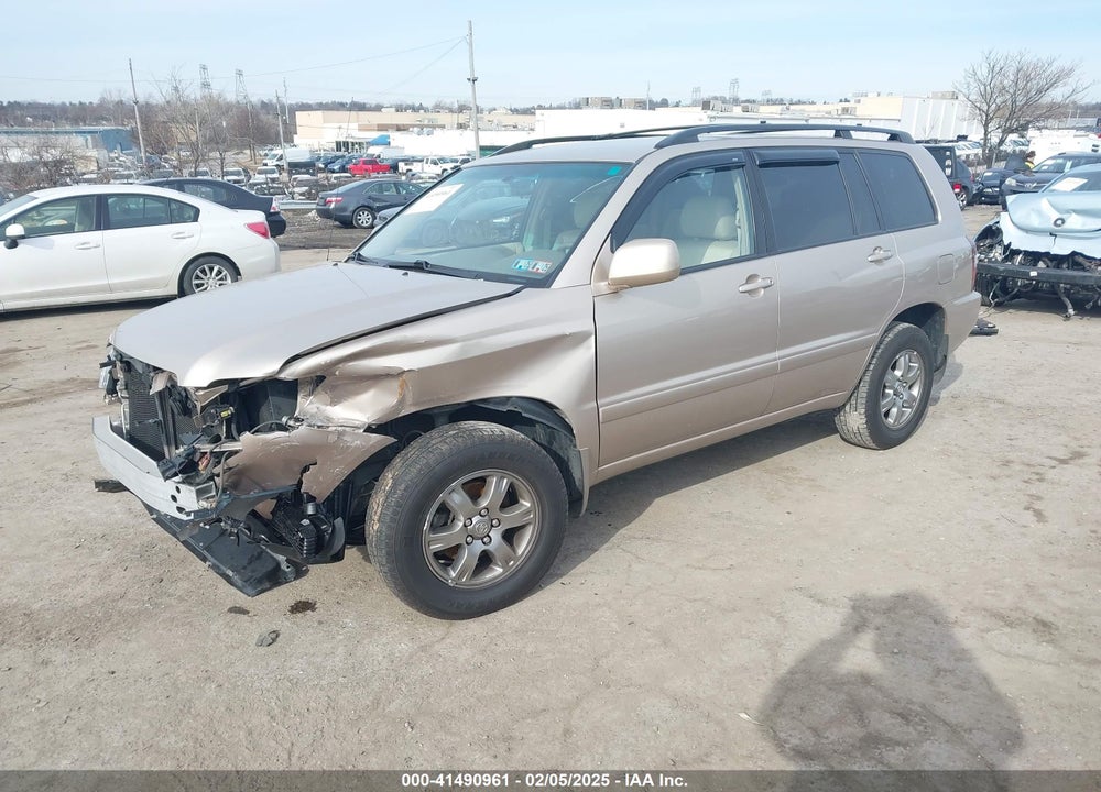 2005 TOYOTA HIGHLANDER V6 VIN: JTEEP21A950130804