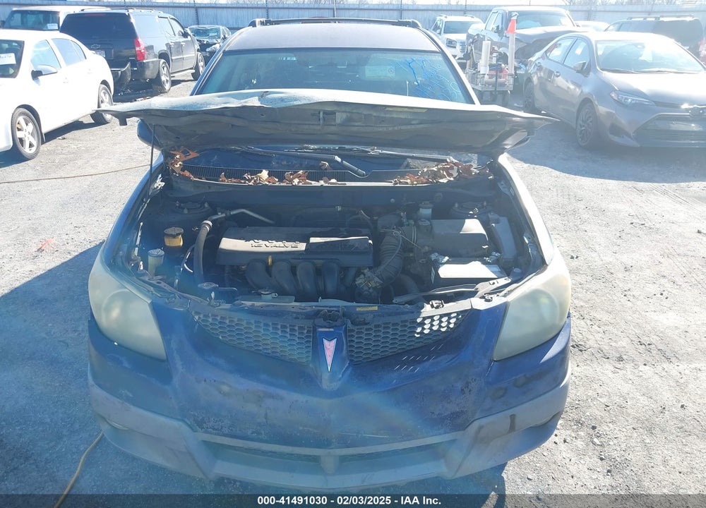 2003 PONTIAC VIBE VIN: 5Y2SL62843Z444343